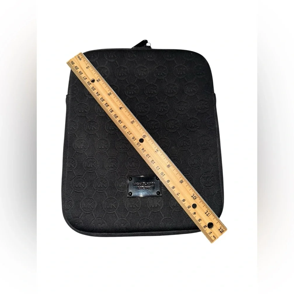 Michael Kors Black‎ Embossed Logo iPad Sleeve Cover